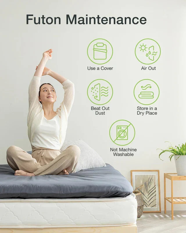 How to Care for a Futon Mattress: Rotation, Airing, Cleaning &amp; Mould Prevention