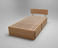 Barkly Bed Base – Luxury Hardwood Design with Smart Storage