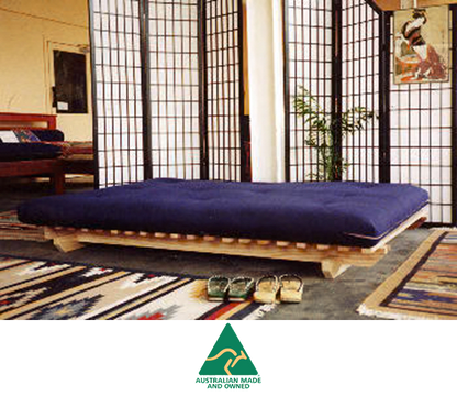 Low Bed Base — Japanese-Inspired Minimalism for Modern Living