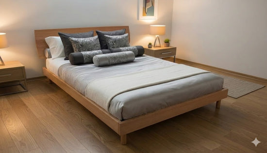 Futon mattress made with cotton, wool and foam