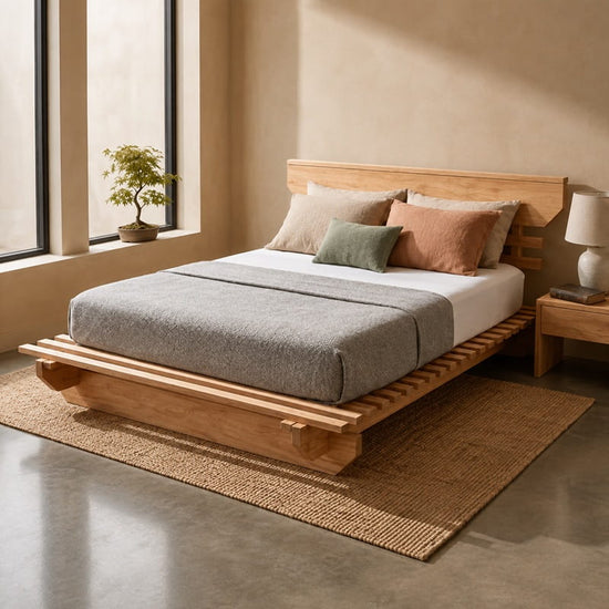 Mid-set bed base