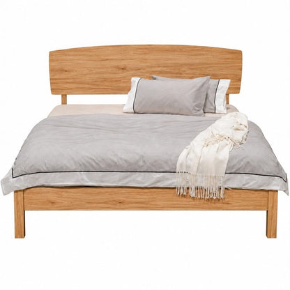 Amelia Scandi Bed Base – Solid Tasmanian Oak