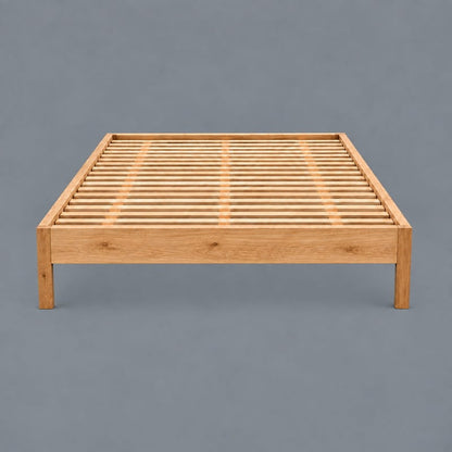 Amelia Scandi Bed Base – Solid Tasmanian Oak