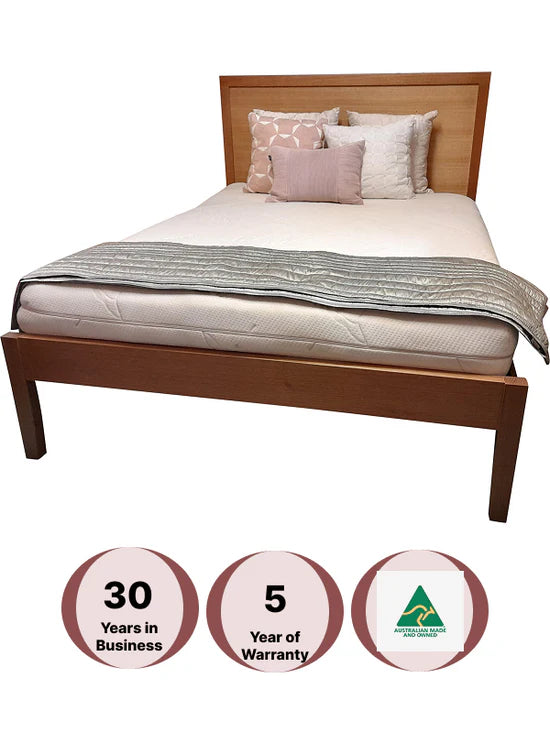 Siena Bed Base with Premium Headboard