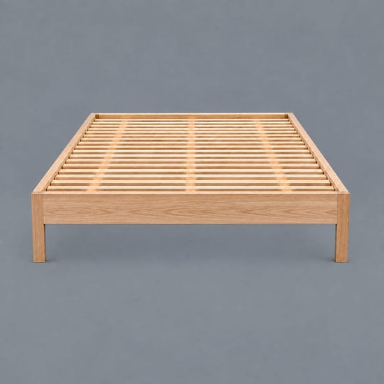 Amelia Scandi Bed Base – Solid Tasmanian Oak