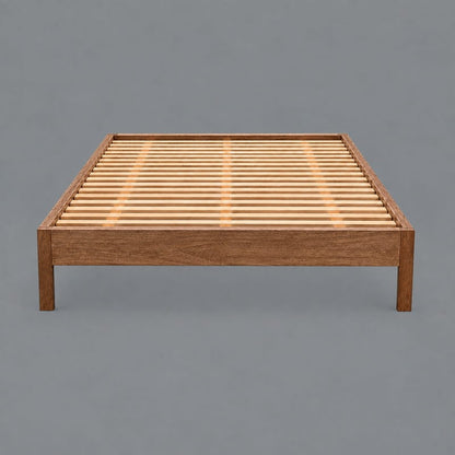 Amelia Scandi Bed Base – Solid Tasmanian Oak