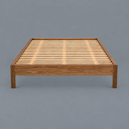 Amelia Scandi Bed Base – Solid Tasmanian Oak